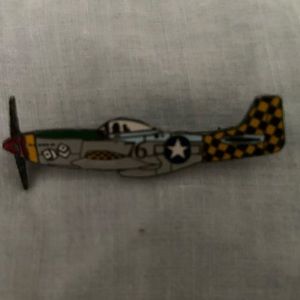 1950’s Vintage war plane pin